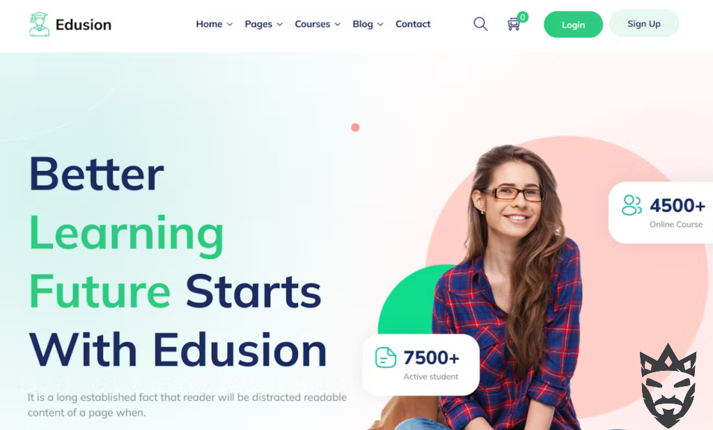 Edusion – Education LMS WordPress Theme