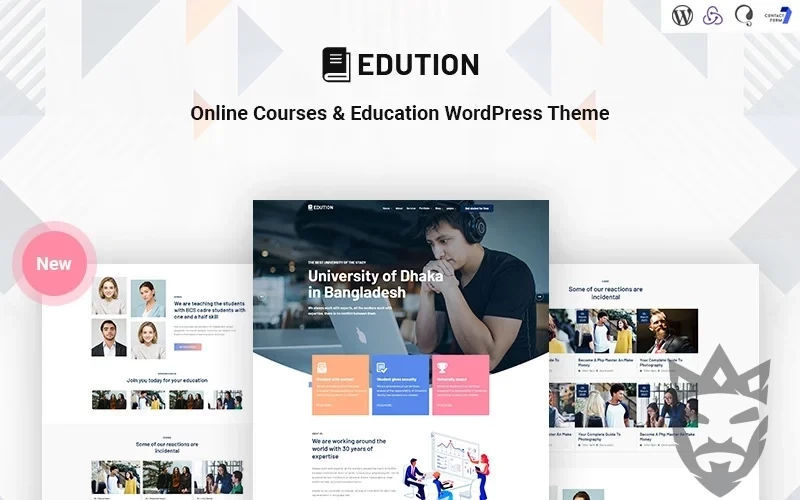 Edution - Online Courses & Education Responsive WordPress Theme