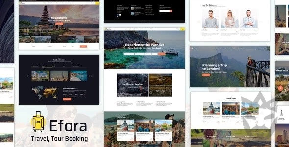 Efora - Travel Agency WordPress Theme