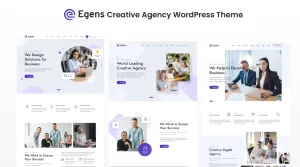 Egens - Creative Agency WordPress Theme