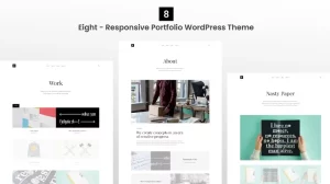 Eight - Responsive Portfolio WordPress Theme