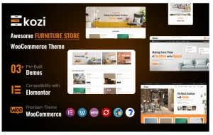 Ekozi - Furniture Elementor WooCommerce Theme