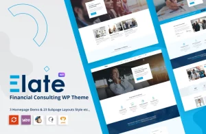 Elate | Financial Consulting WordPress Theme