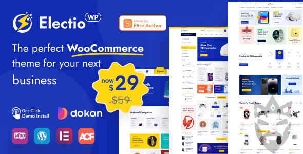 Electio Electronics  Gadgets Store WooCommerce Theme