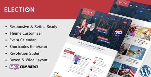 Election - Political WordPress Theme