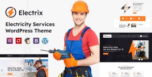 Electrik - Electricity Services WordPress Theme