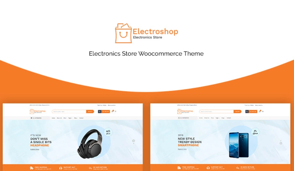 Electroshop - Electronics Store WooCommerce WordPress Theme