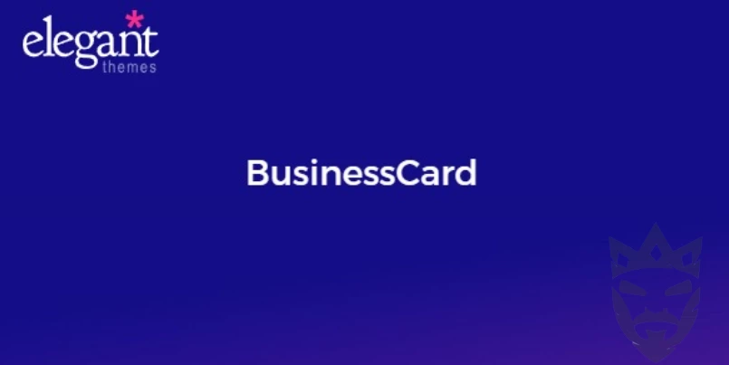 Elegant Themes BusinessCard