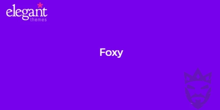 Elegant Themes Foxy