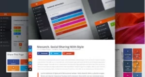 Elegant Themes Monarch Social Media Sharing