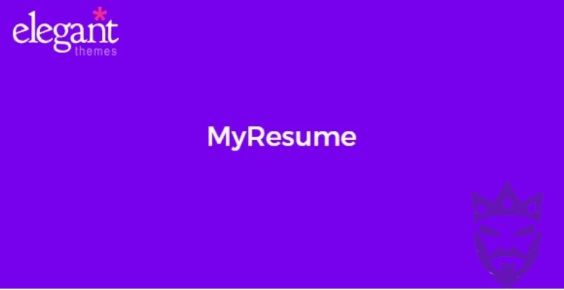 Elegant Themes MyResume