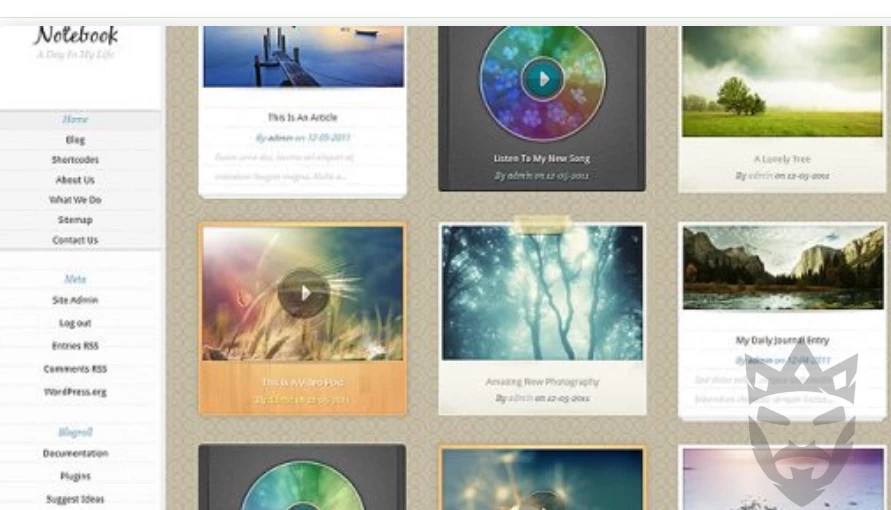 Elegant Themes Notebook