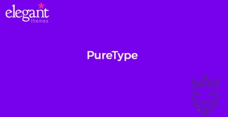 Elegant Themes PureType