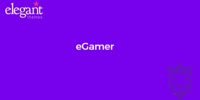 Elegant Themes eGamer