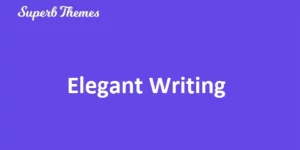 Elegant Writing