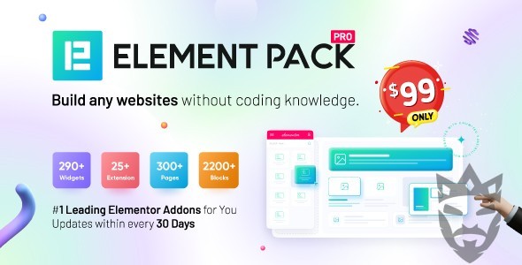 Element Pack - Addon for Elementor Page Builder WordPress Plugin