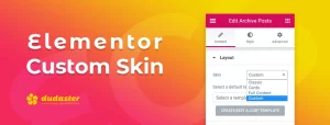 Elementor Custom Skin Pro