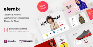 Elemix - Modern  Creative Elementor WooCommerce Theme