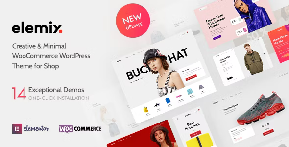 Elemix - Modern  Creative Elementor WooCommerce Theme