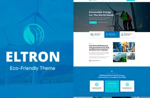 Eltron - Solar Energy Elementor WordPress Theme