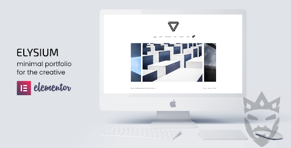 Elysium - Minimal WordPress Portfolio Theme