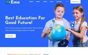 Eman - Kindergarten and Child Care WordPress Theme