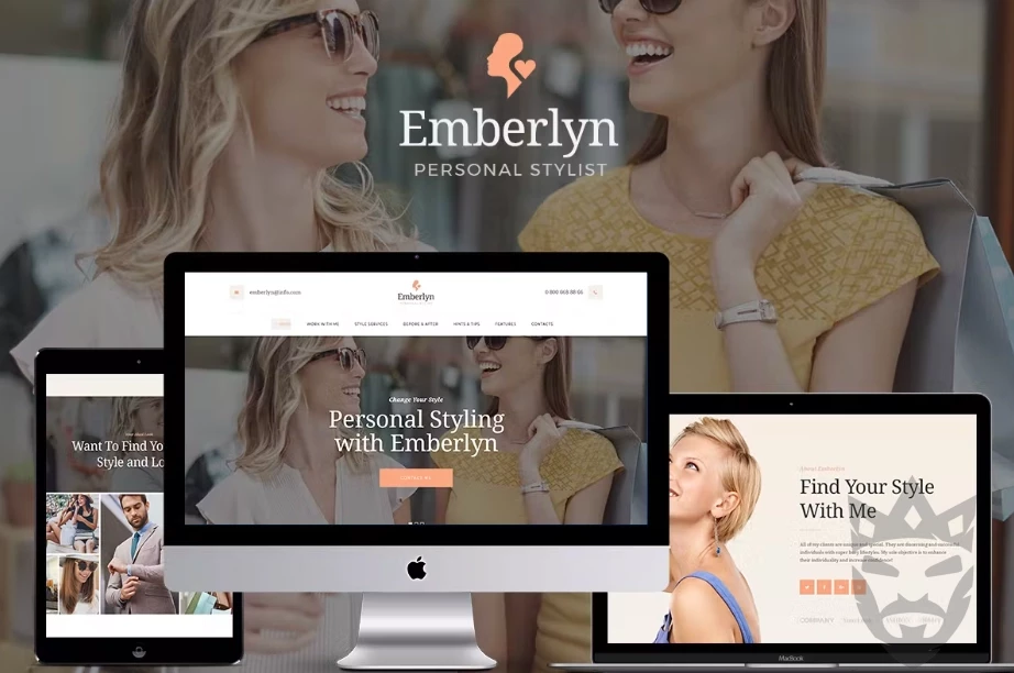 Emberlyn – Clean Personal Stylist WordPress Theme