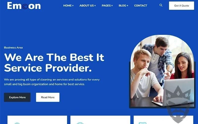 Emcon - IT Solutions Company WordPress Theme