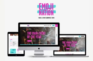 EmojiNation - Festival & Night Club WordPress Theme