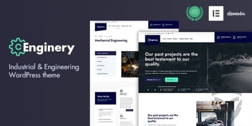 Enginery - Industrial & Engineering WP theme