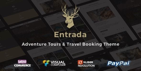 Entrada Tour Travel Booking WordPress Theme