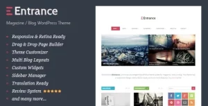 Entrance - WordPress Theme for Magazine and Review