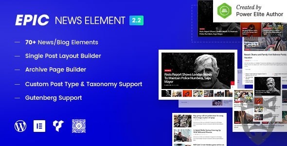 Epic News Elements - News Magazine Blog Element  Blog Add Ons for Elementor  WPBakery Page Builder