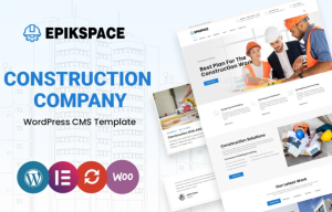 Epikspace - Industry and Construction WordPress Theme