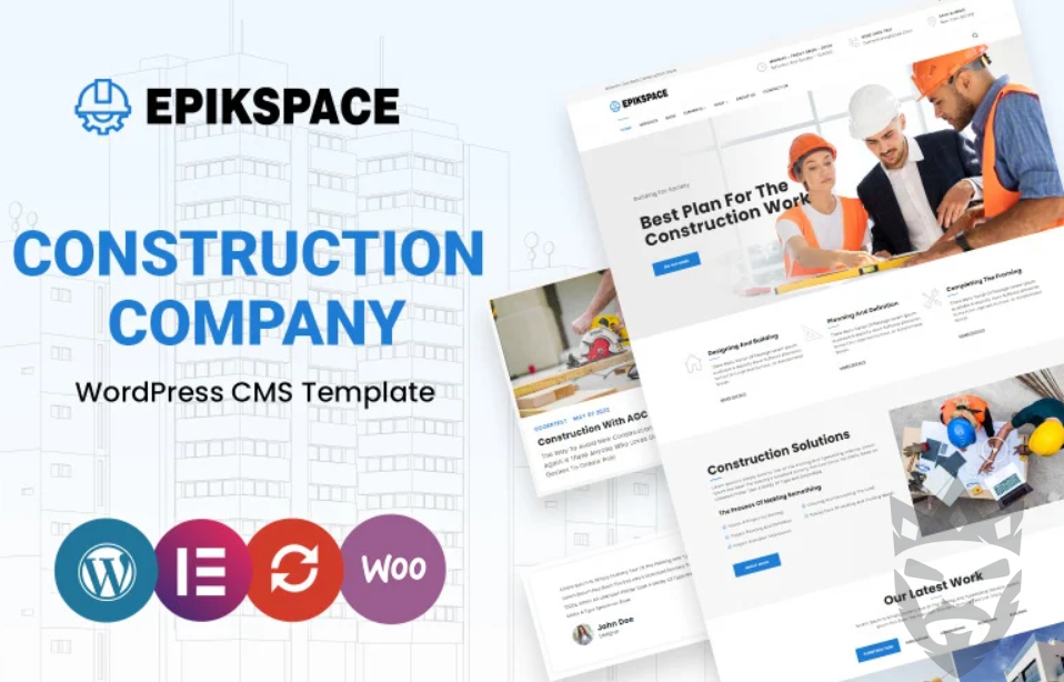 Epikspace - Industry and Construction WordPress Theme