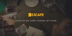 Escape | Room Game Company WP Theme