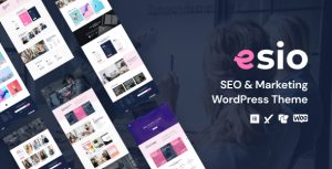 Esio - SEO  Marketing WordPress Theme