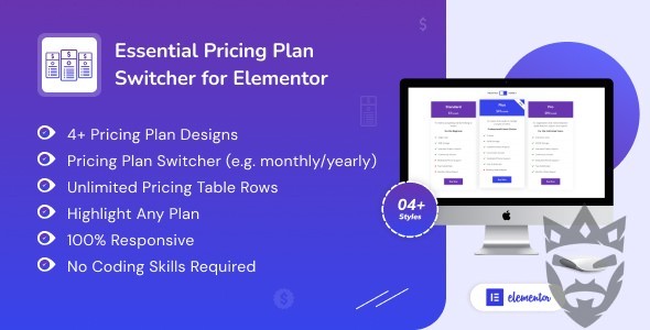 Essential Pricing Plan Switcher for Elementor