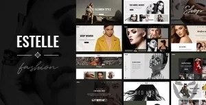 Estelle - Fashion and Modelling Agency Theme