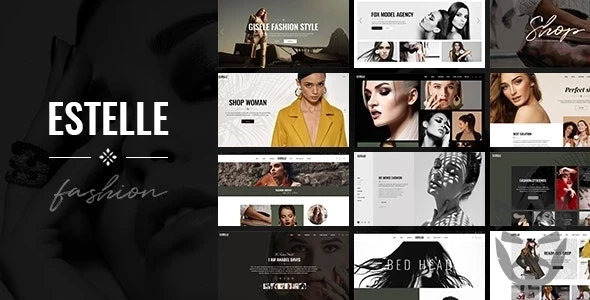 Estelle - Fashion and Modelling Agency Theme