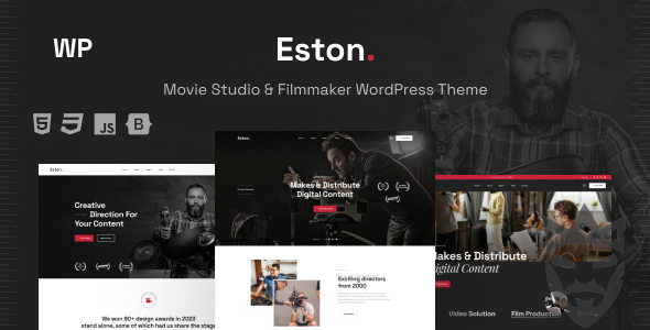 Eston - Movie Studio  Filmmaker WordPress Theme