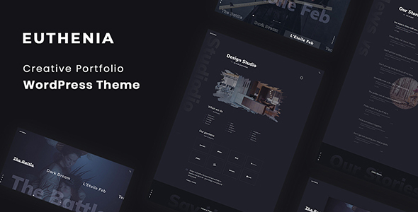 Namos - Creative One/Multi-Page Portfolio WordPress Theme