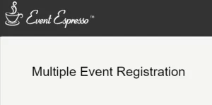 Event Espresso Multiple Event Registration