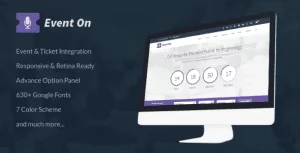 Event On - Conference WordPress Theme