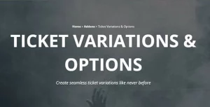 EventON Ticket Variations & Options