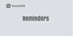 EventOn Reminders