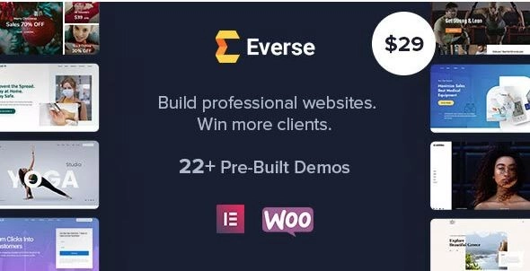 Everse | Multi-purpose Elementor WordPress Theme