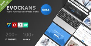 Evockans - Responsive Multi-Purpose WordPress Theme