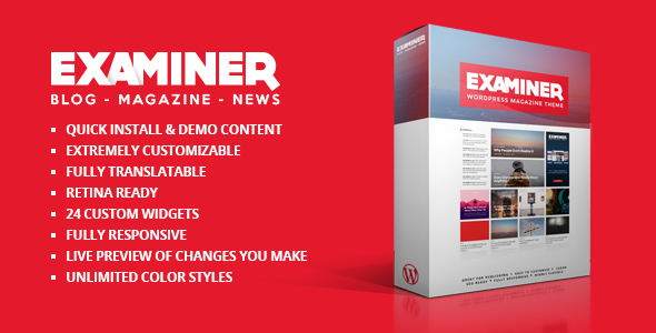 Examiner Magazine Theme