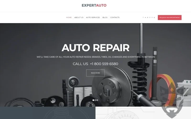 ExpertAuto - Mechanic WordPress Theme